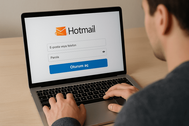 hotmail giriş yap