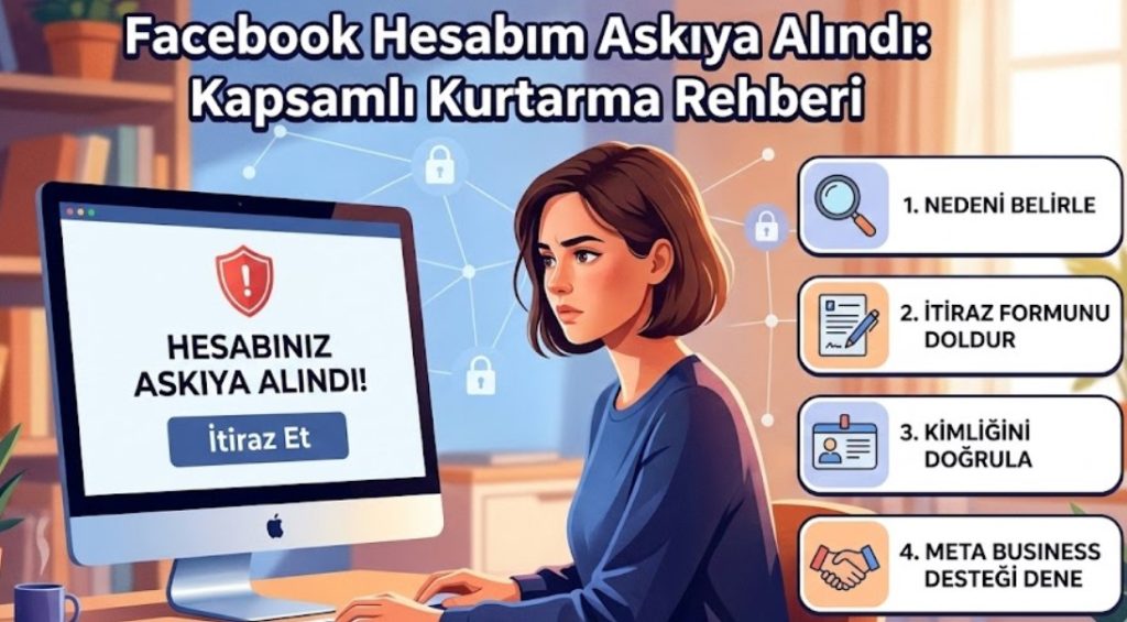 Facebook Giriş Yapamıyorum, Hesabım Askıya Alındı!