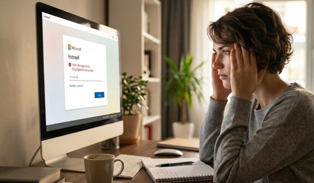 Hotmail “Giriş Bilgilerini Unuttum” Ne Demek