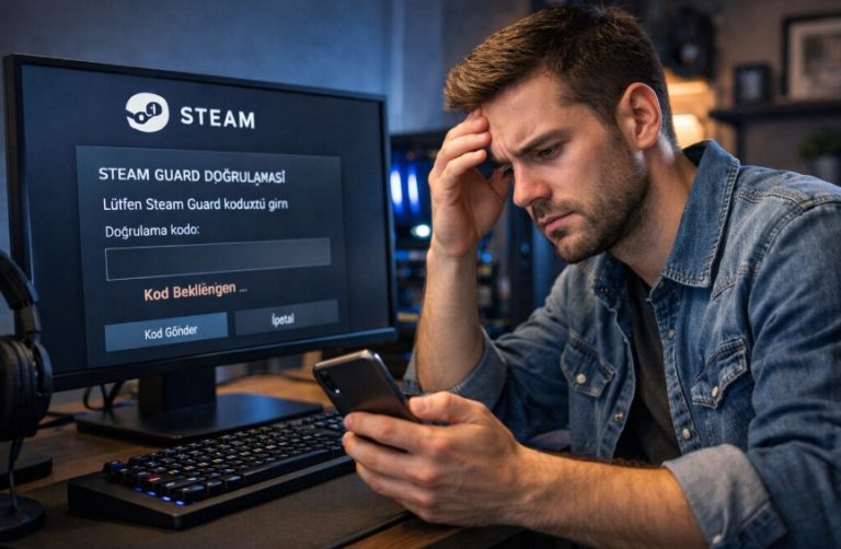 Steam Guard Kodu Telefona Gelmiyor, Giriş Yapamıyorum