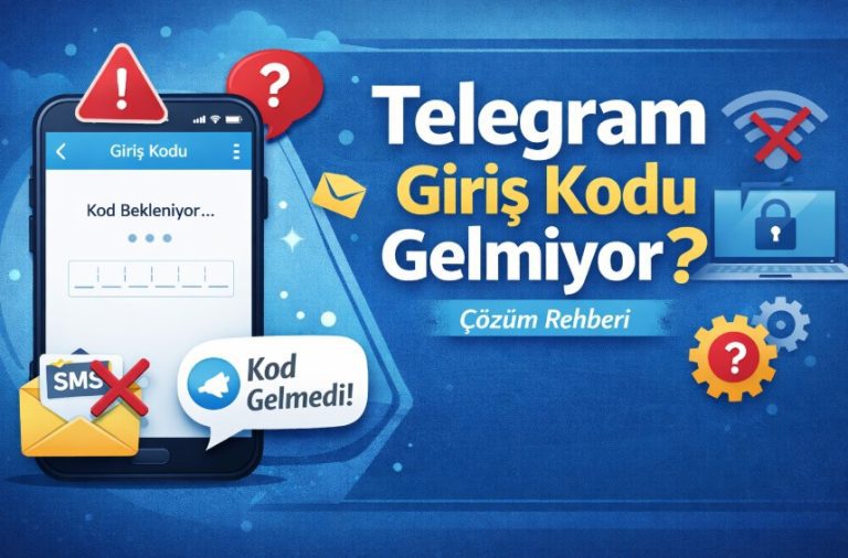 Telegram giriş kodu gelmiyor sorunu nasıl çözülür